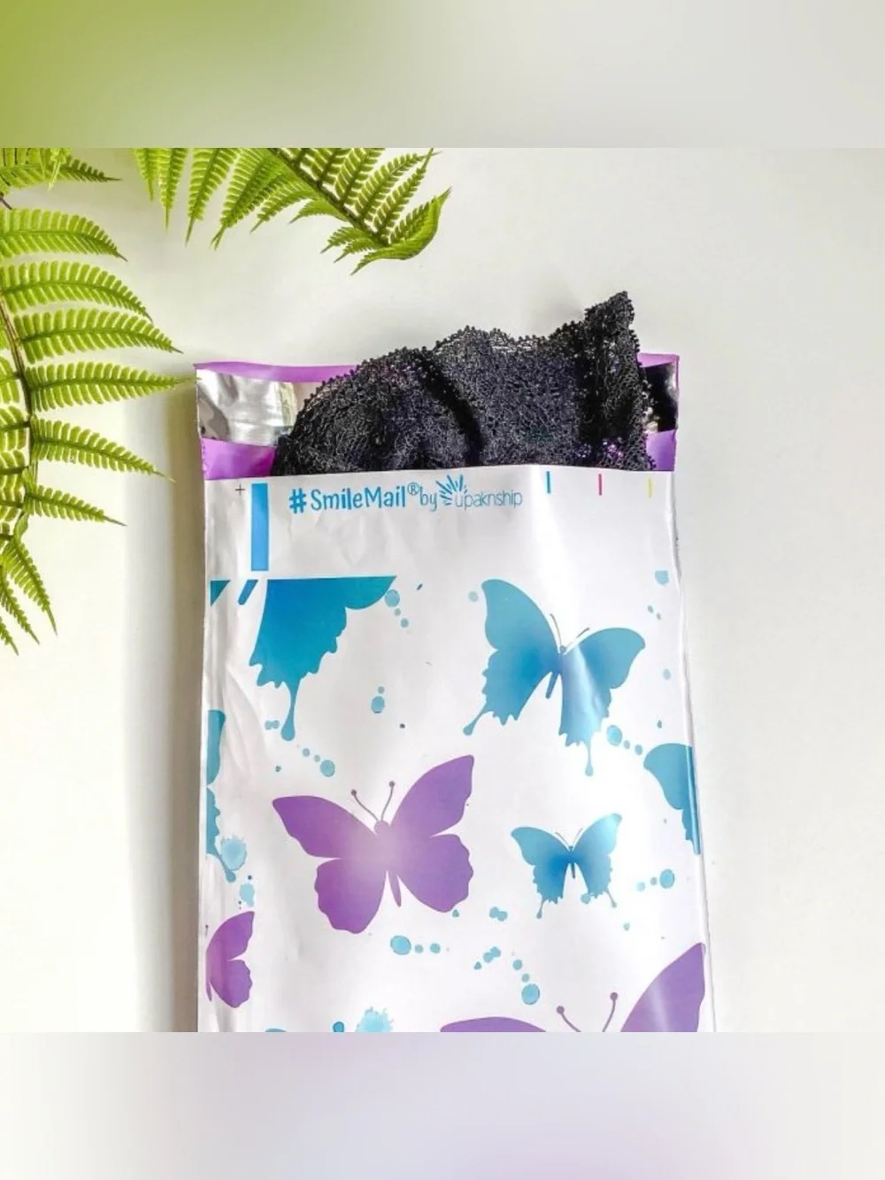 30 6” x 9” Butterfly Poly Mailers New With Tags